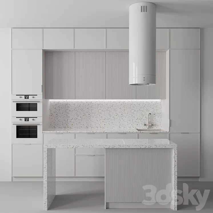 Kitchen No. 12 3D Model Kitchen No. 12 3D Model