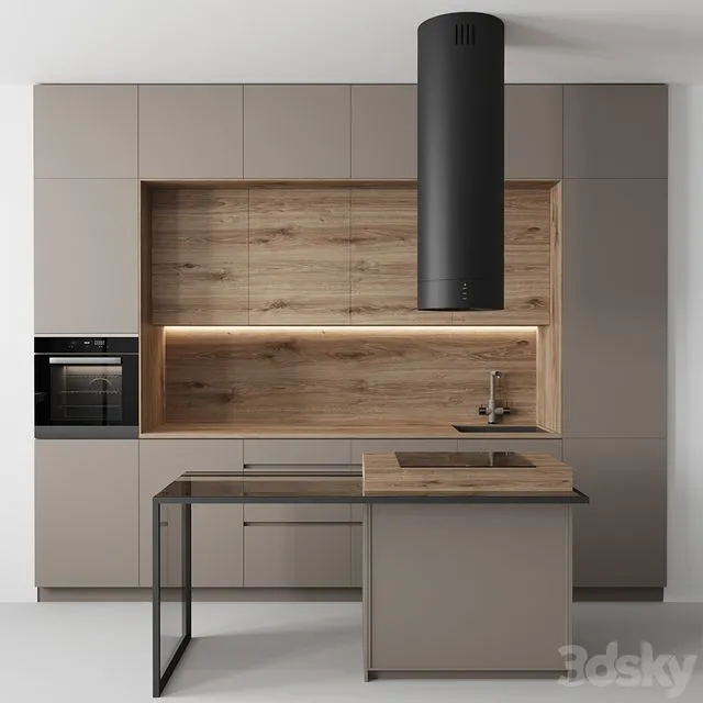 Kitchen No. 24 3D Model Kitchen No. 24 3D Model