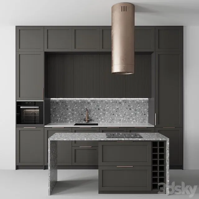 Kitchen No. 25 3D Model