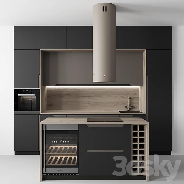 Kitchen No. 32 3DModel Kitchen No. 32 3DModel