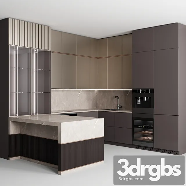 Kitchen No 65 3D Model Download