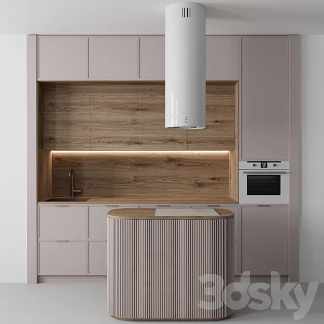 Kitchen No. 8 3D Model Kitchen No. 8 3D Model