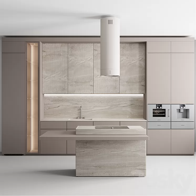 Kitchen no. 81 3D Model Kitchen no. 81 3D Model