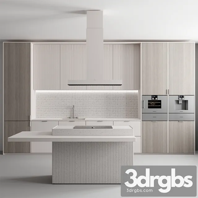 Kitchen No 82 Pastel 3D Model Download
