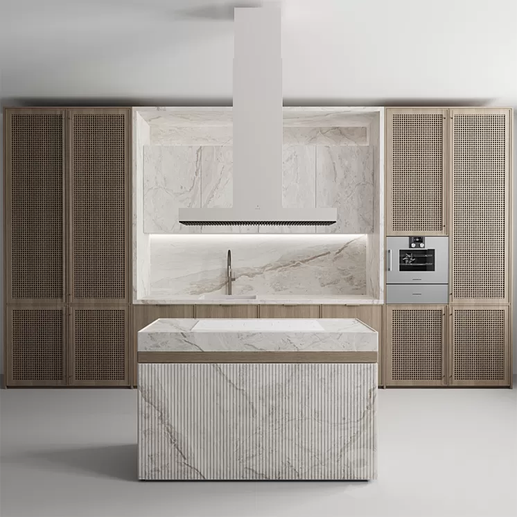 Kitchen no. 85 3D Model Kitchen no. 85 3D Model