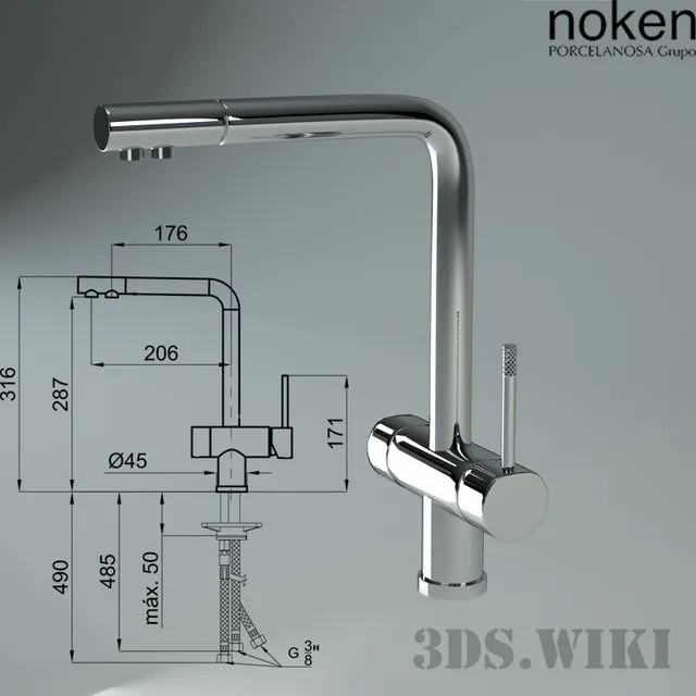 kitchen – Noken Osmosis kitchen fauset 3D Model