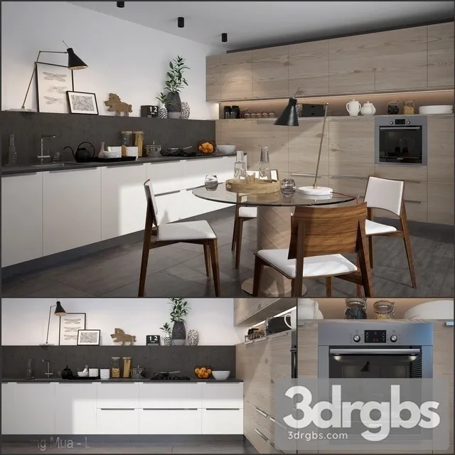 Kitchen Nolte Artwood 3D Model Download