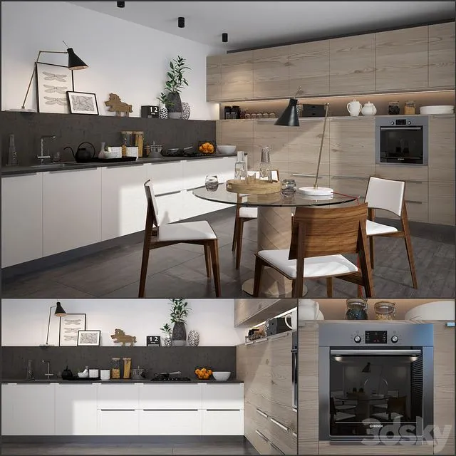 Kitchen Nolte – Artwood 3D Model