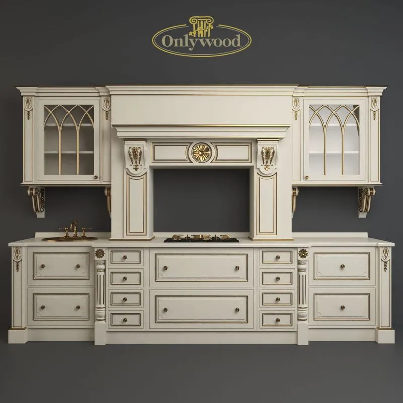 Kitchen ONLYWOOD BIATRICE 3D Model