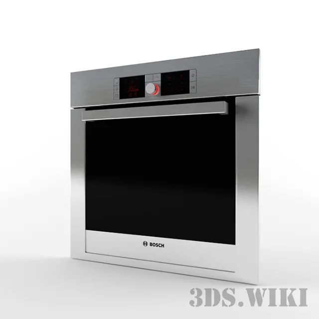 kitchen – Oven Bosch HBG76B650 3D Model