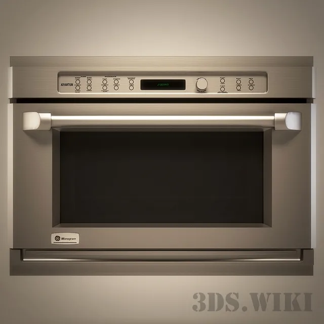 kitchen – Oven Ge Monogram Single Oven 3D Model