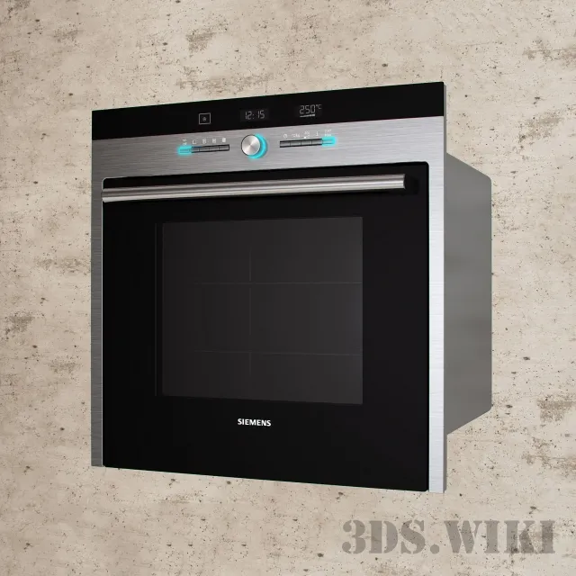 kitchen – Oven Siemens HB76G1560S 3D Model