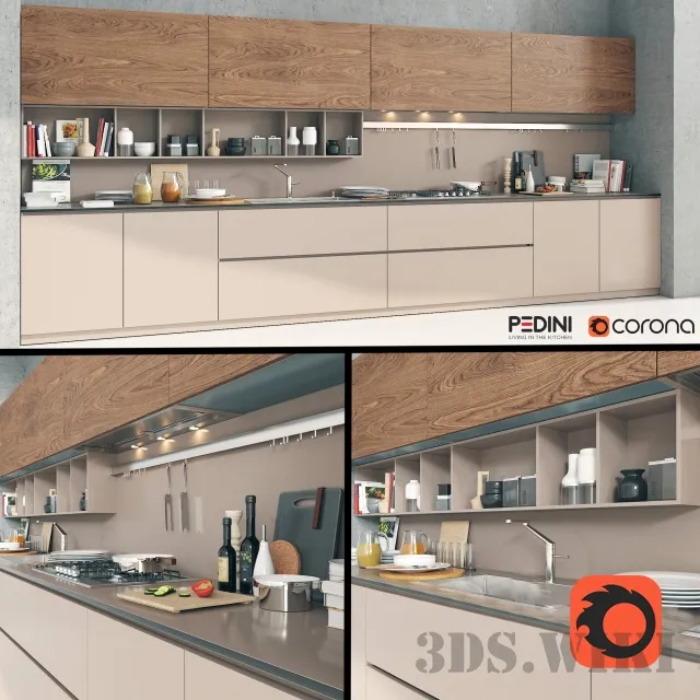kitchen – Pedini kitchen 3D Model