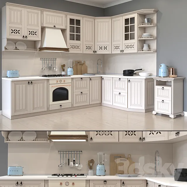 Kitchen Provence Amelie Lovely Home 3DModel