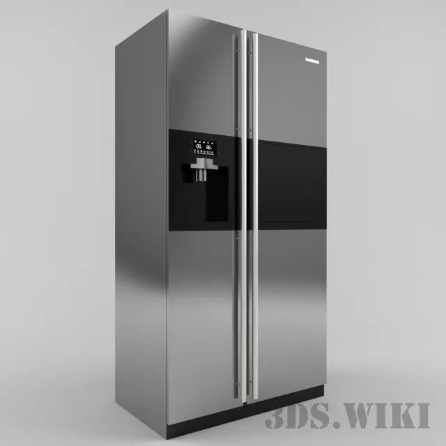 kitchen – Refrigerator Samsung RSH5ZLMR 3D Model