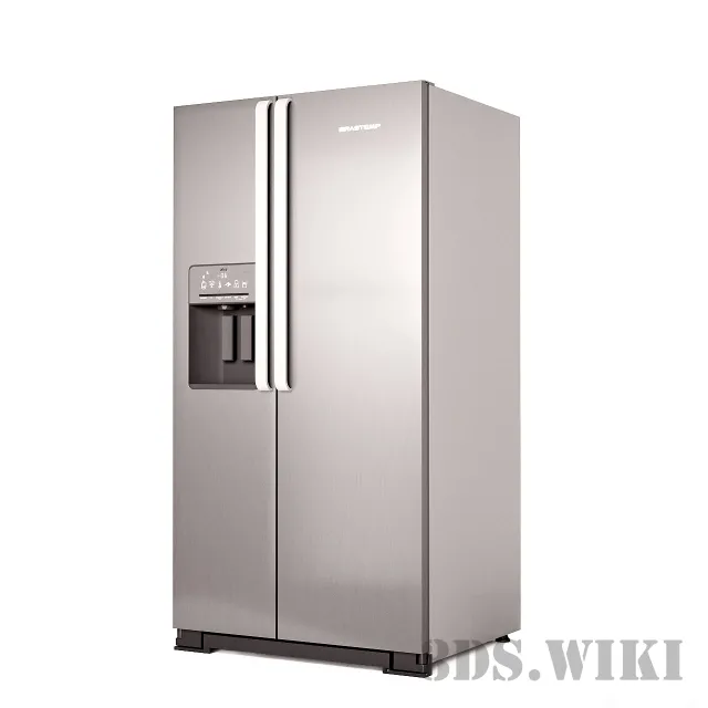 kitchen – Refrigerator Side by Side 3D Model