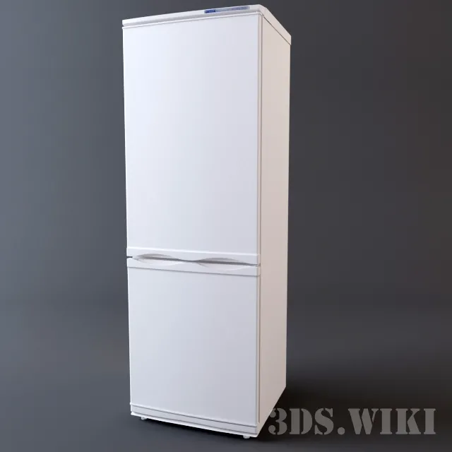kitchen – Refrigerators ATLANT 3D Model