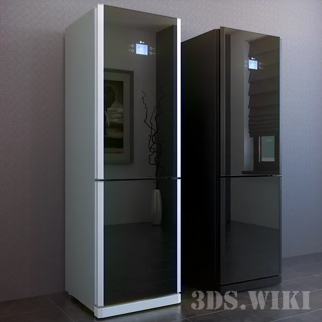 kitchen – Refrigerators LG GA-B409TGMR 3D Model