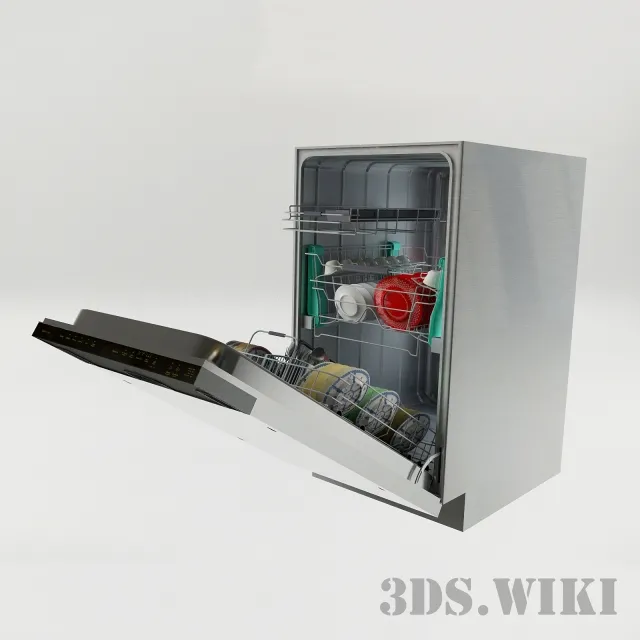 kitchen – Regular dishwasher 3D Model