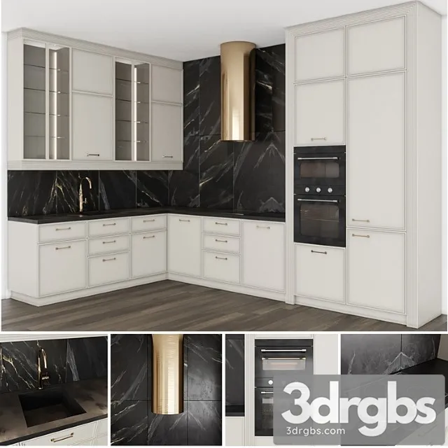 Kitchen Ritz Giulia Novars 3D Model Download