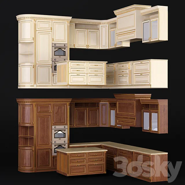 Kitchen. Sameba 3D Model