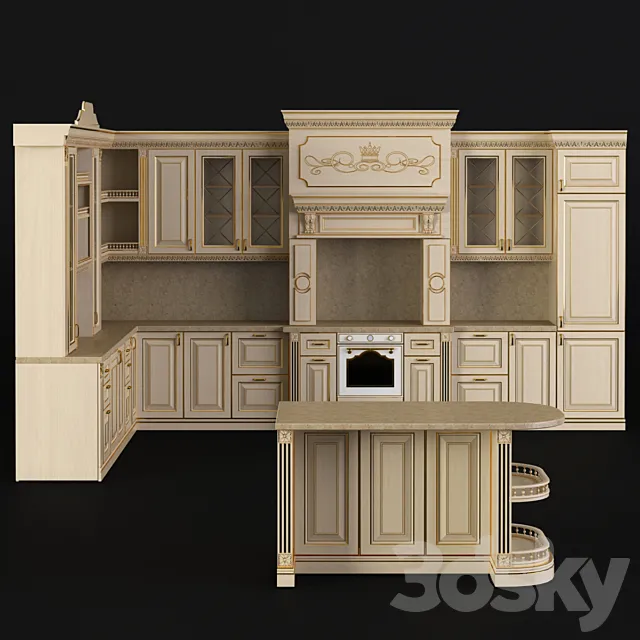 Kitchen. Sameba 3DModel