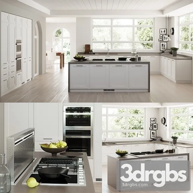 Kitchen Scavolini 04 3D Model Download