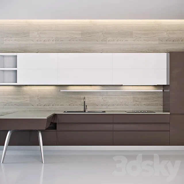 Kitchen Scavolini – Motus 3DModel