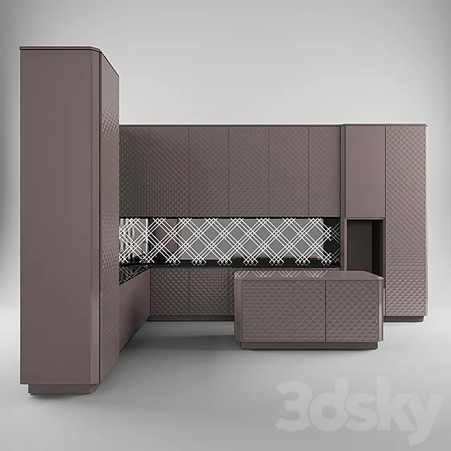 kitchen SCIC Sartoria 3D Model