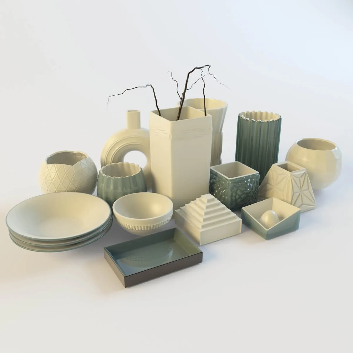 kitchen – Serveware 3 3D Model