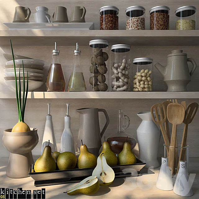 Kitchen Set – 05 3DModel