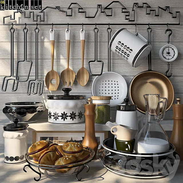 Kitchen Set – 08 3DModel