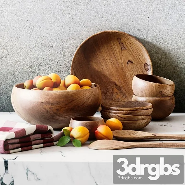 Kitchen Set 4 3D Model Download