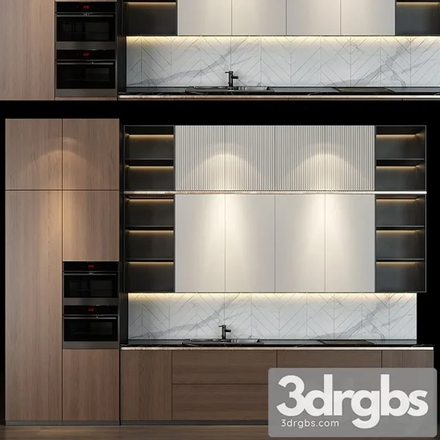 Kitchen Set 60 1 3D Model Download