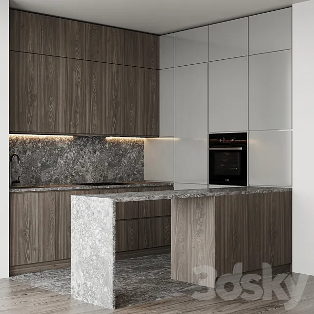 Kitchen set 7 3D Model