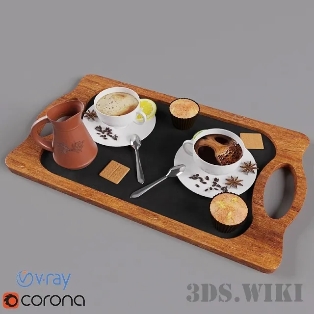 kitchen – Set “Coffeeman” 3D Model