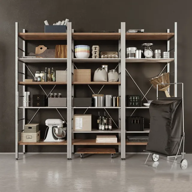 kitchen – Set of kitchen decor 3 3D Model