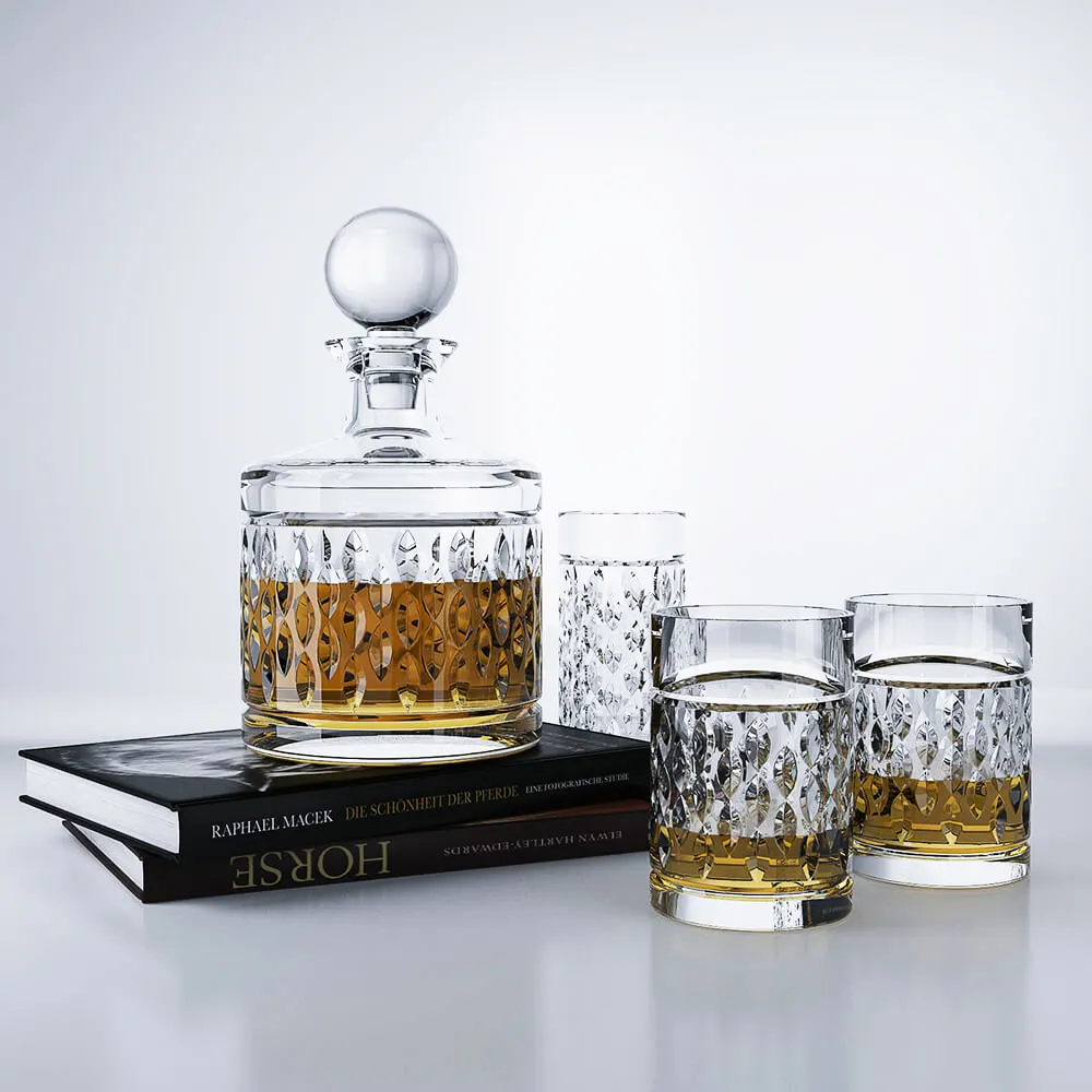 kitchen – Set of whisky 67 3D Model
