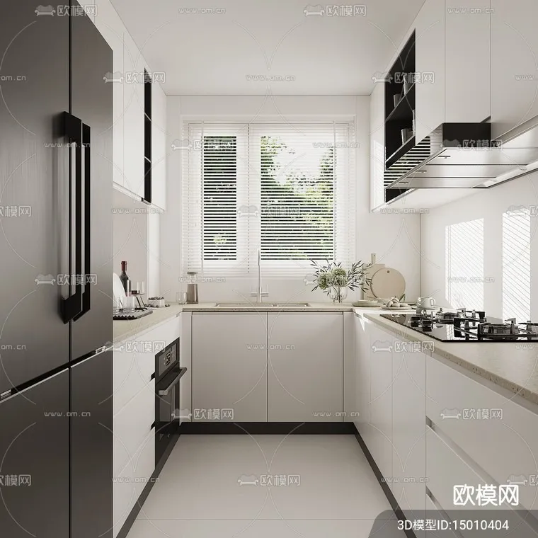 KITCHEN SETS – CORONA – 3D MODEL – 1555