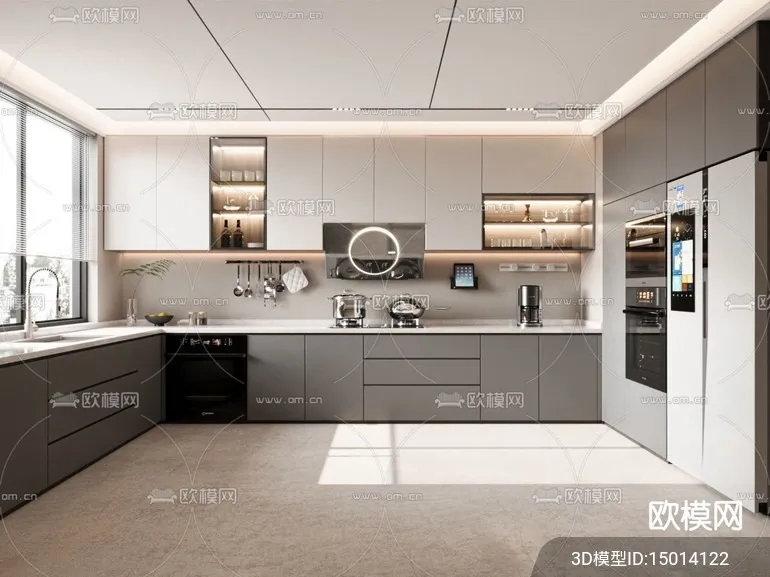 KITCHEN SETS – CORONA – 3D MODEL – 1559