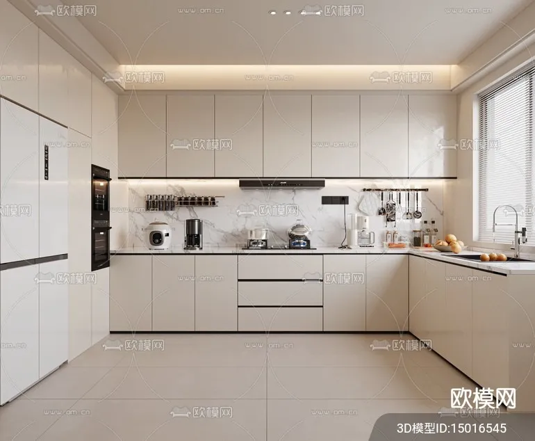 KITCHEN SETS – CORONA – 3D MODEL – 1560