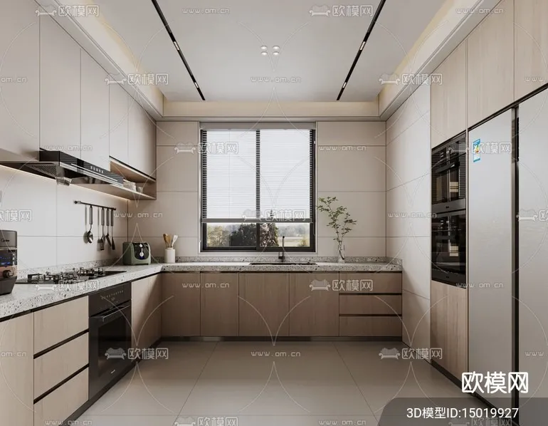 KITCHEN SETS – CORONA – 3D MODEL – 1569