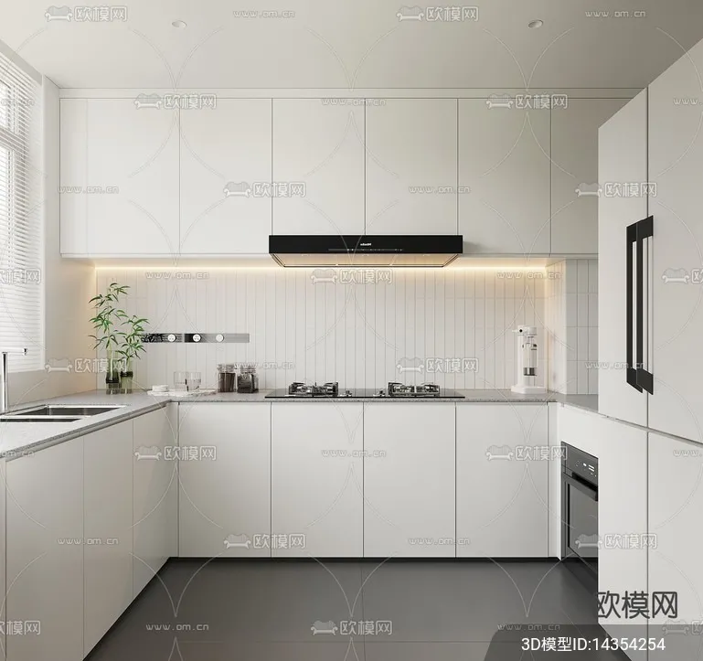 KITCHEN SETS – VRAY / CORONA – 3D MODEL – 1470
