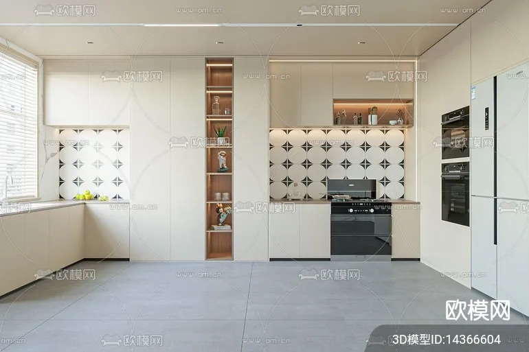 KITCHEN SETS – VRAY / CORONA – 3D MODEL – 1498