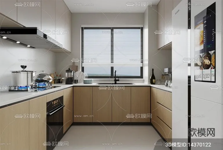 KITCHEN SETS – VRAY / CORONA – 3D MODEL – 1508