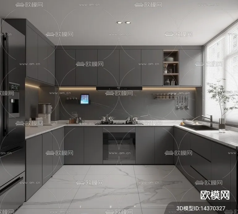 KITCHEN SETS – VRAY / CORONA – 3D MODEL – 1510