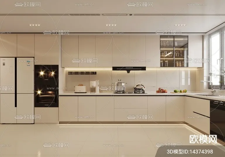 KITCHEN SETS – VRAY / CORONA – 3D MODEL – 1517