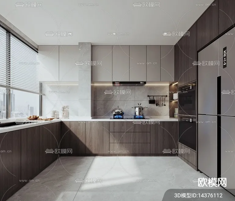 KITCHEN SETS – VRAY / CORONA – 3D MODEL – 1525
