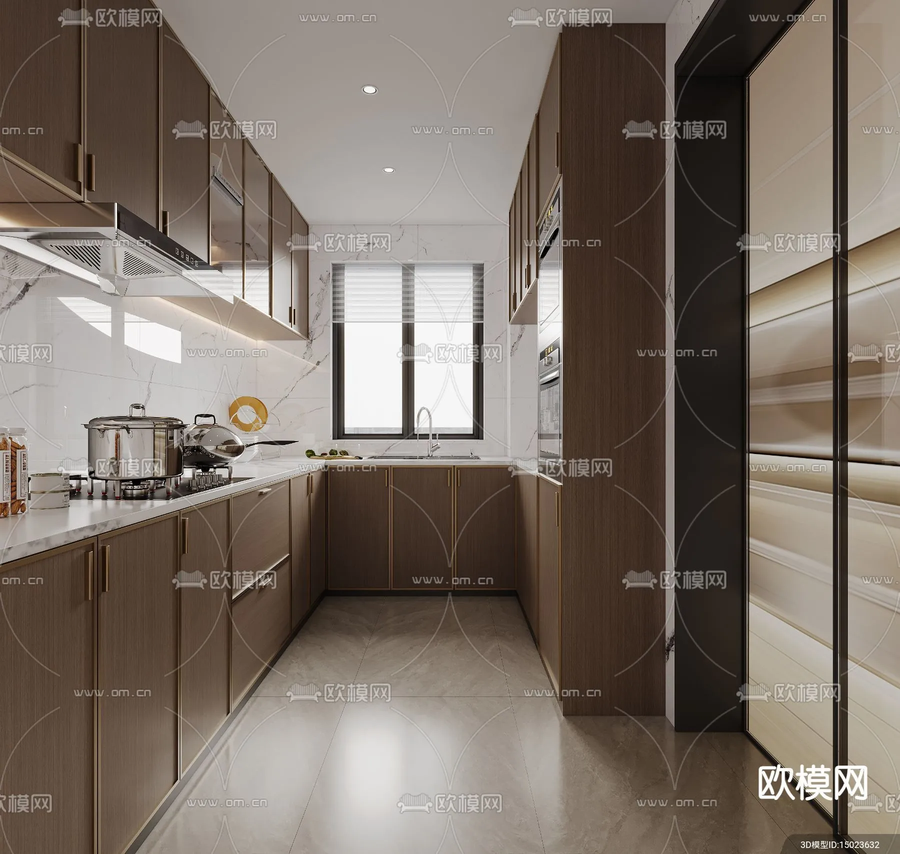 KITCHEN SETS – VRAY / CORONA – 3D MODEL – 1574