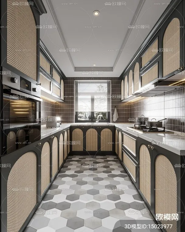 KITCHEN SETS – VRAY / CORONA – 3D MODEL – 1575